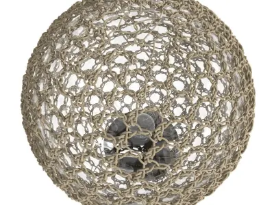 Tribu monsieur tricot standing lamp 3D model