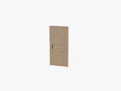 Door 05 Low-poly 3D model purchase
