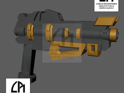 GUNDAM COMPLETE SET OF BLASTERS 3D print model