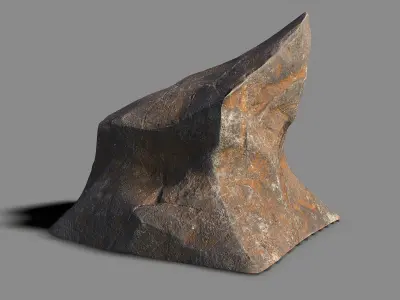 Mountain Rock 08 Low-poly 3D model purchase