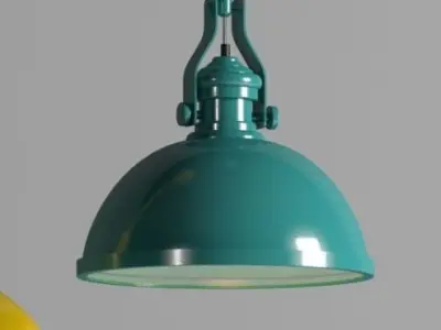 Hanging lamp 4 in 1 - LOFT HOUSE P-194 P-195 P-196 P-197 3D model