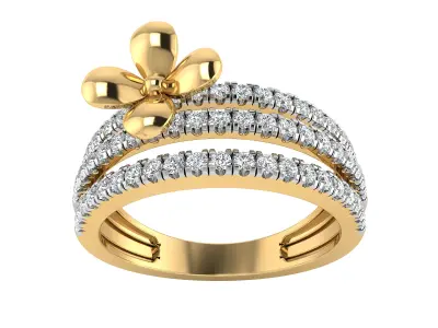 Women Ring  Render 3dm STL OBJ FBX Details 3D print model 269