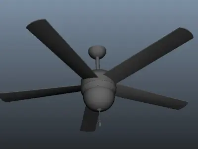 Casablanca Ceiling Fan Free 3D model