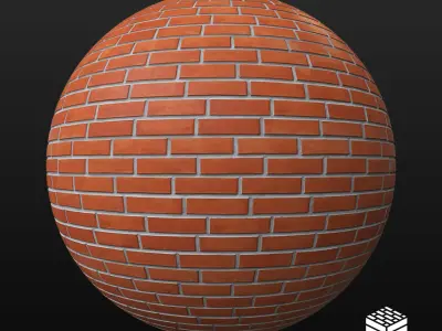 25 PBR Brick Textures 02 Texture