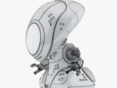 Pirate bot  3D model