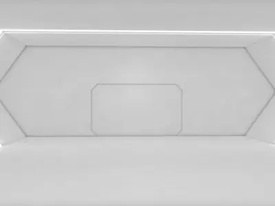 Sci Fi Corridor 3D model