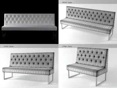 Menu sofa b 3D model