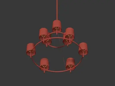 Julia Chandelier 3D model