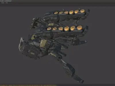 scifi-model539 weapon 3D model