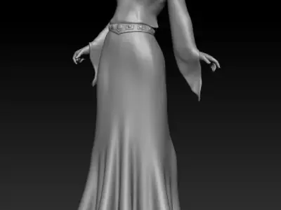 Princess Leia 3D print model