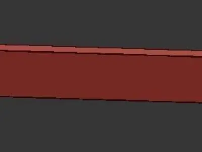 TRIAL four light pendant in copper 3D model