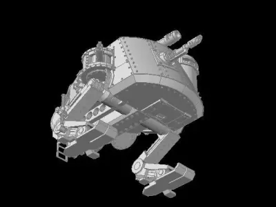 Battle Walker - 3D print model 3D print model