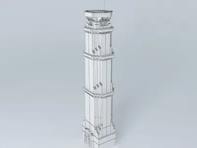 Kaohsiung Chang-Gu World Trade Center  Free 3D model