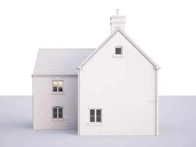 British House Galley Common D 3D model