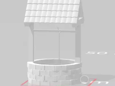 A Well water Free 3D model