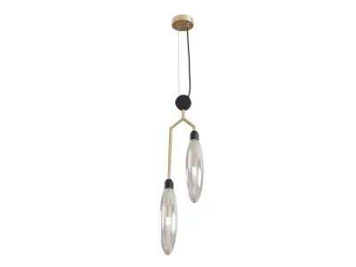 Pendant Lamp Ventura MOD012PL-02G Maytoni Modern Free 3D model