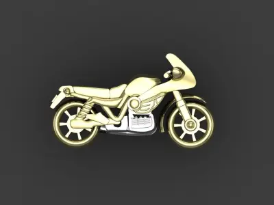 Motor bike  3D print model