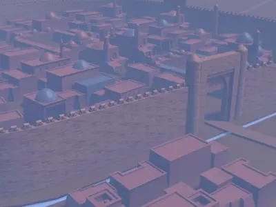 Sairam old city 3D model