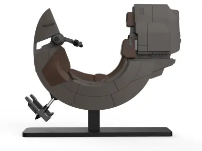 Star Wars Episode 1 Sith Speeder Bike 3D Printing file 3D print model