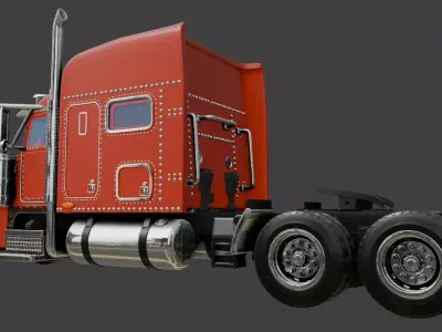 PETERBILT 379 SLEEPER  3D print model