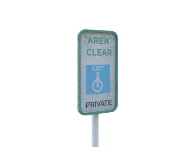 Street Sign 11  3D model