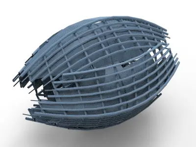 Scf fi Queens theatre dome 3D model