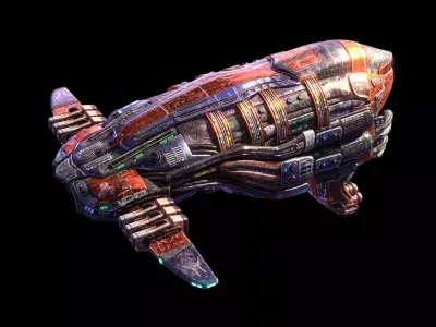 USTC Polaris Axiom - 4K-8K Materials 3D model