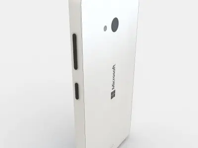 Microsoft Lumia 540 Dual SIM White 3D model