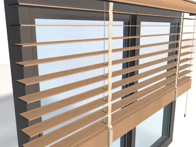 Venetian Blind C4D model 3D model