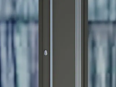 Door 3 modern interior doors 3D model