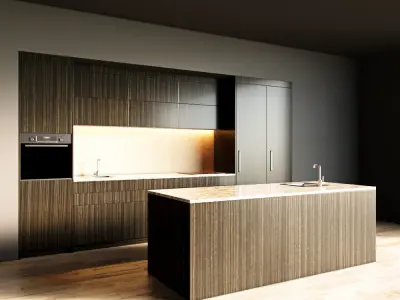 41-Kitchen5 texture 4 3D model