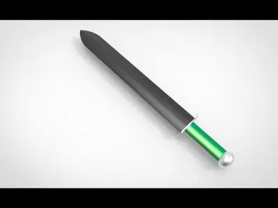 Sword type H 3D model