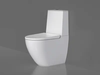 WC6 Toilet 3D model