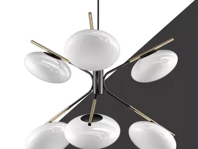 Champignon Chandelier 3D model purchase