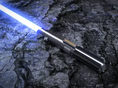 Lightsaber Anakin Skywalker 3D model