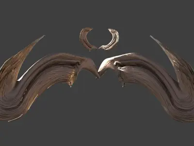 Seth Wings  3D model