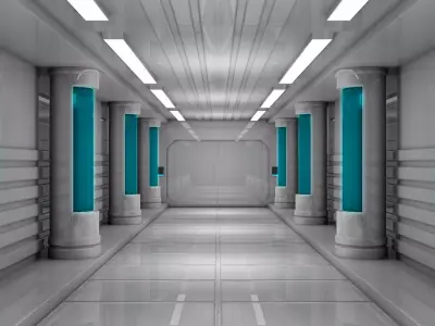 Sci Fi Interior 3D model