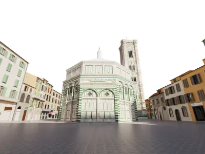 Cathedral Santa Maria del Fiore 3D model