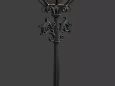 Street Light 3d model 3D model 6