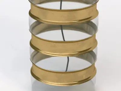 Garrison Large Lamp by Arteriors 3D model