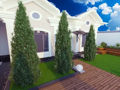 exterior  3D model get