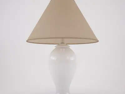 Porcelain Table Lamp 3D model