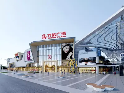 business center Low-poly 3D model