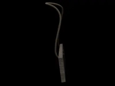 Halloween Sign Keep out sign 3D model