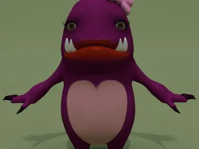 Monster Sweetie Amanda  3D model