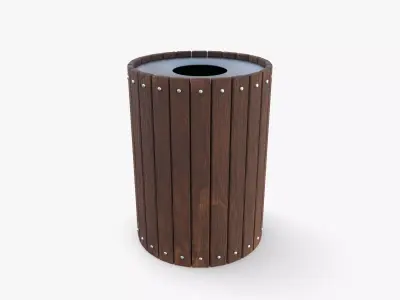 Trash can v10 3D model