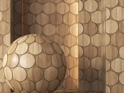 Decorative Wood Panel Texture 4K - Seamless Texture order