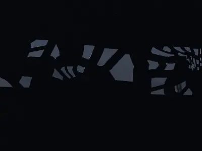 Broken Glass Asset Pack 3D model