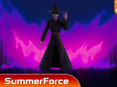 Demon Jinu Saja - KPop Demon Hunters 3D model