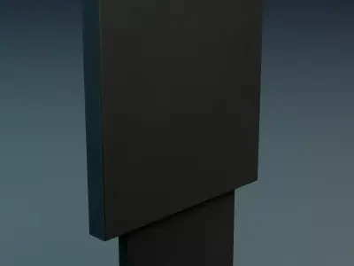 Urban Street Props Pack   Low-poly 3D model